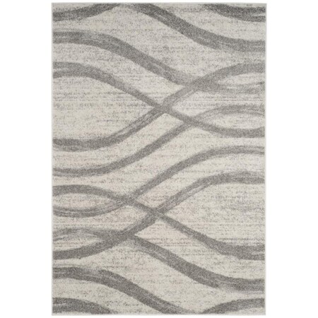 Safavieh 10 x 14 ft. Adirondack Power Loomed Rectangle Area Rug, Cream Grey ADR125C-10
